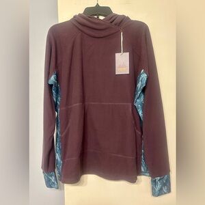 Youer Women’s Climb-On Fleece Pullover Hoodie Spell Size XXL New With Tags